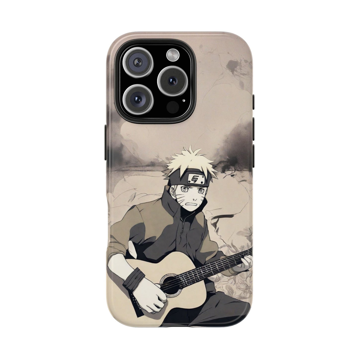 Naruto Guitare iPhone Cases