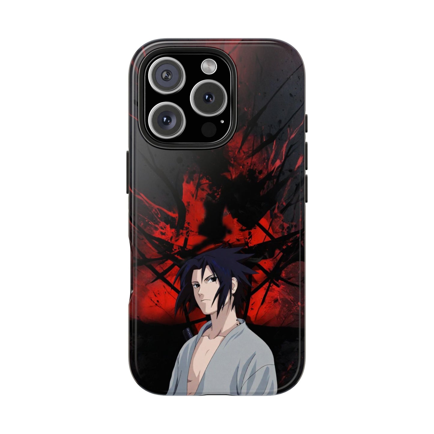 Sharingan Sasuke Uchiha Anime Naruto iPhone Cases