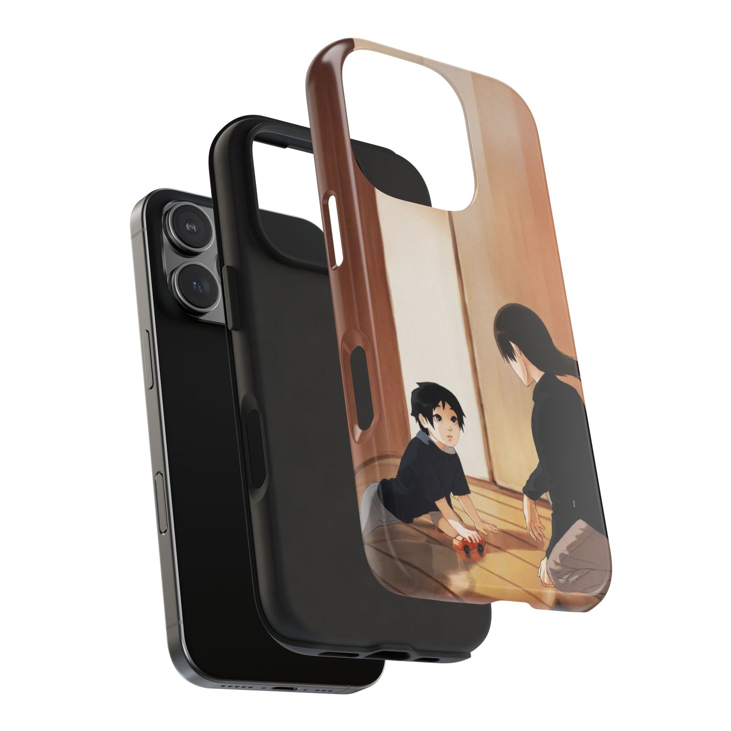 Black Hair Sasuke Uchiha Itachi Uchiha Anime Naruto iPhone Cases