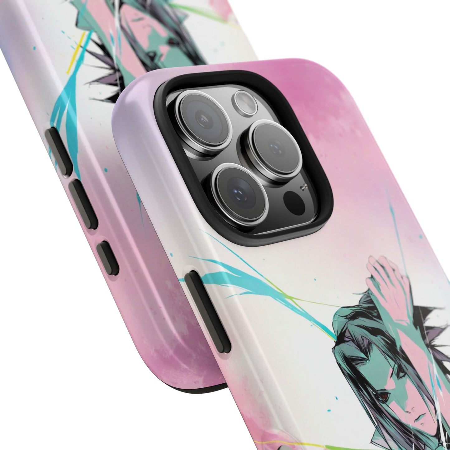 Sasuke Uchiha Strikes - Naruto Anime iPhone Cases