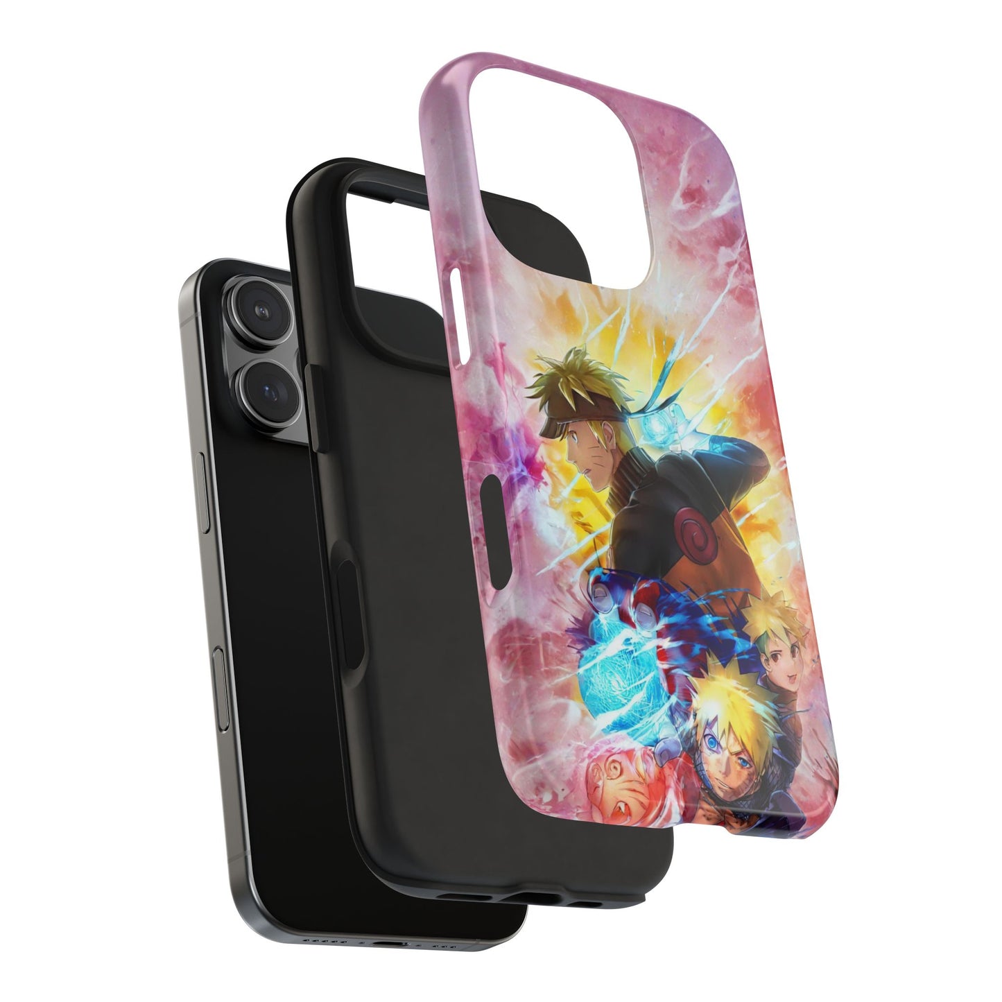Chidori Rasengan Sasuke Uchiha Naruto Uzumaki Anime Naruto iPhone Cases