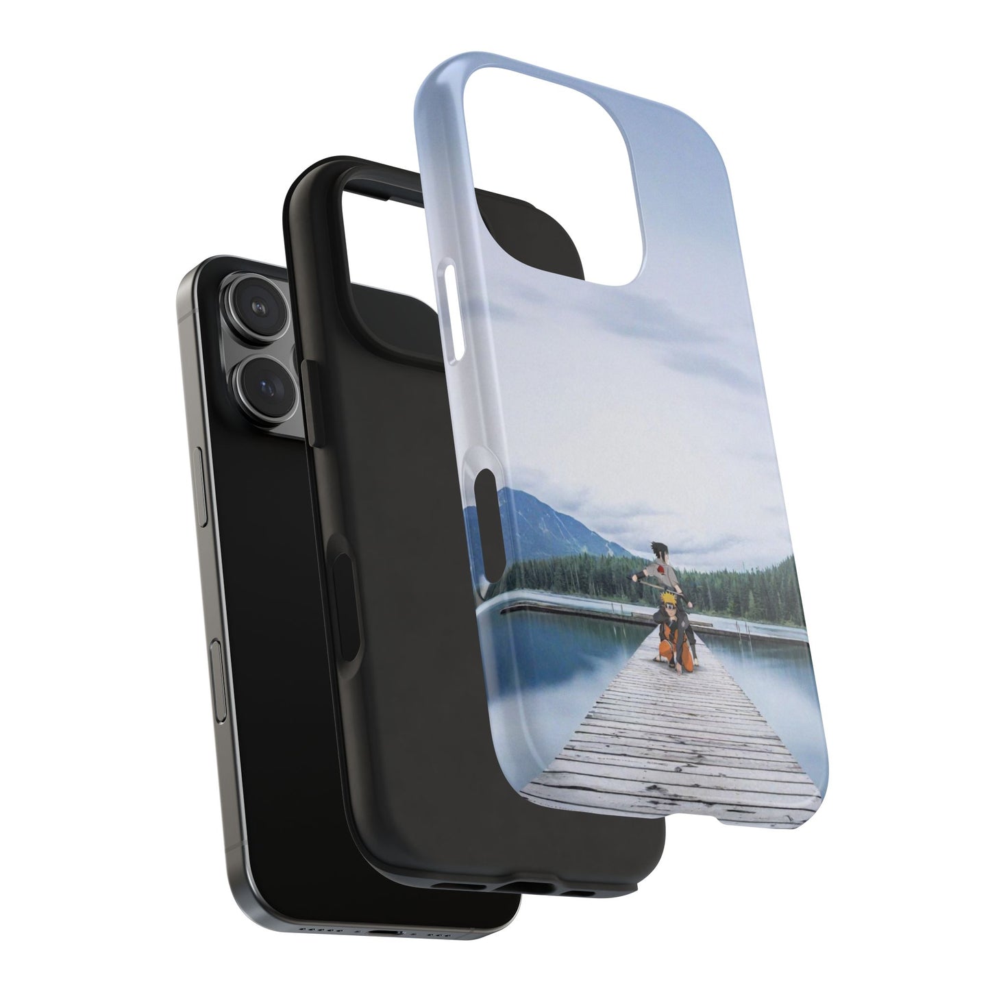 Naruto & Sasuke - Shinobi Standoff iPhone Cases
