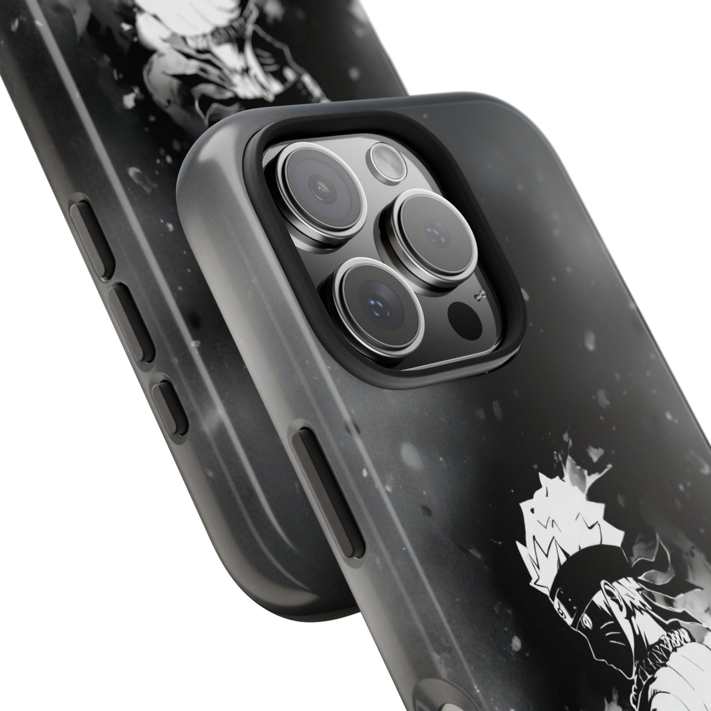 Epic Black White Naruto Uzumaki iPhone Cases