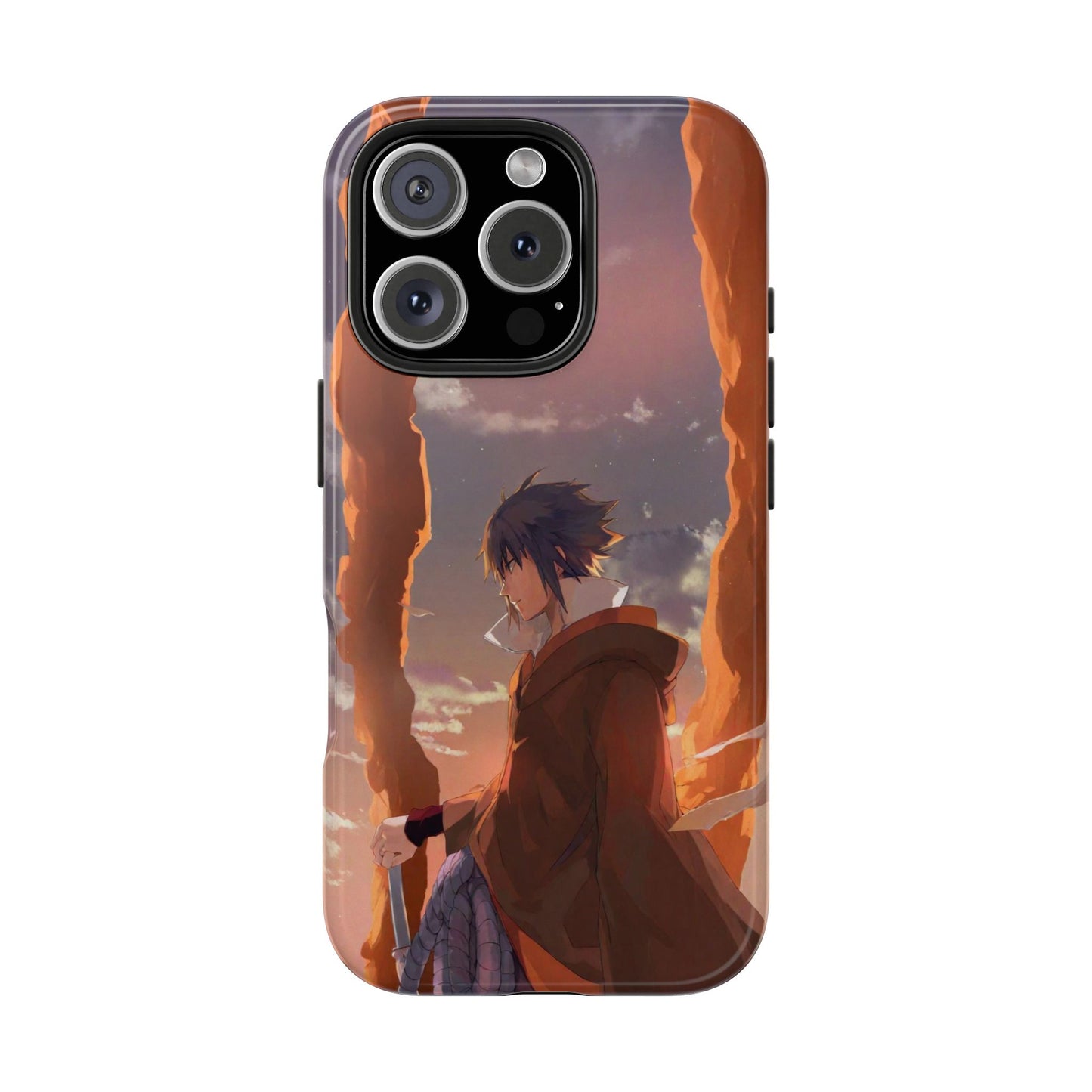 Sasuke Uchiha Anime Naruto iPhone Cases