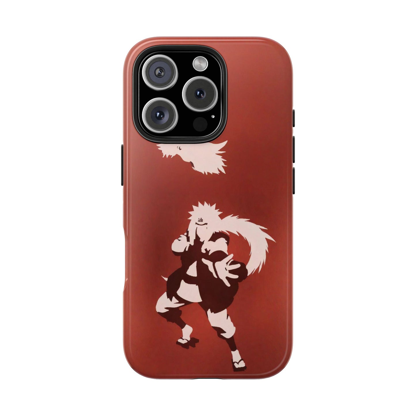 Red Jiraiya Anime Naruto Red Anime iPhone Cases