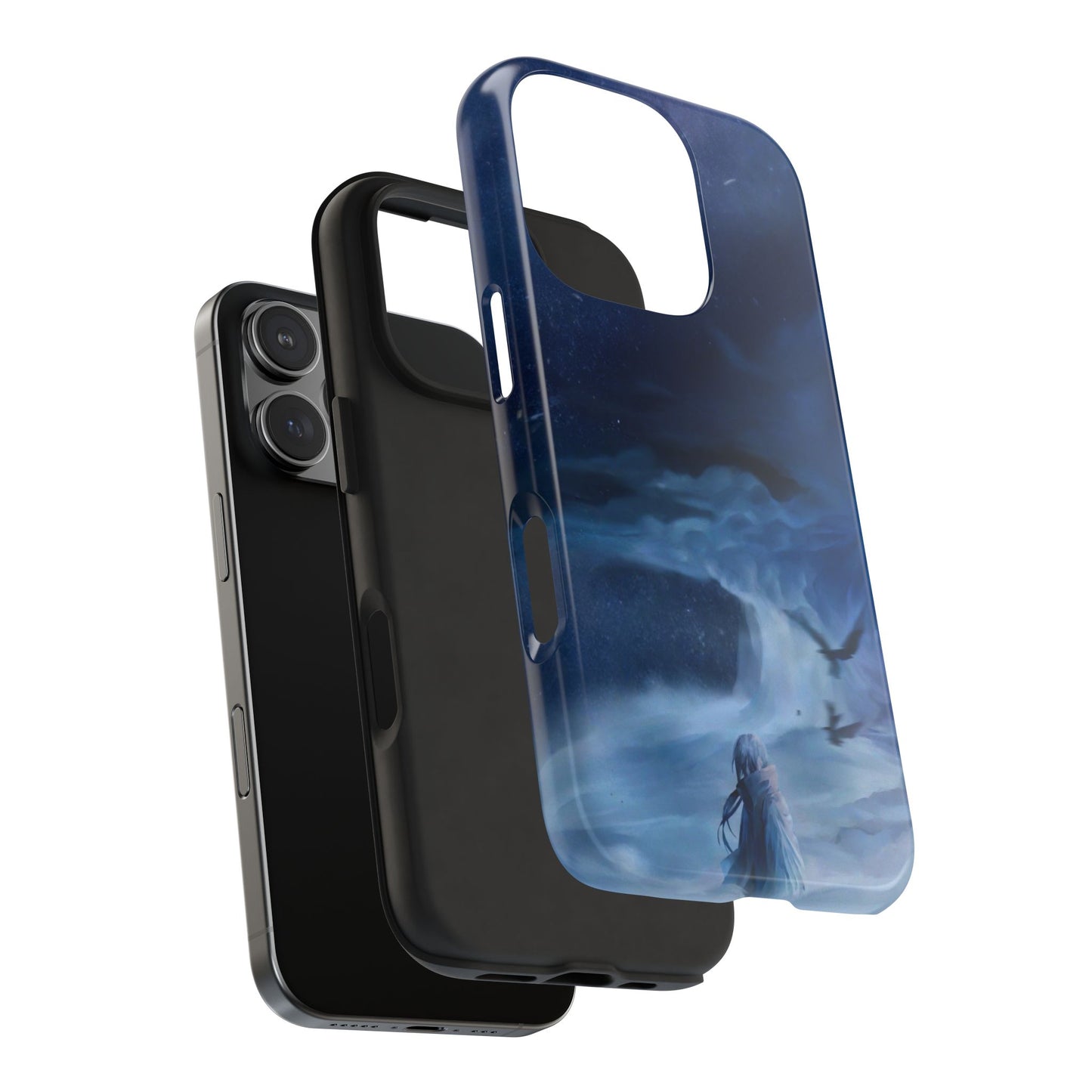 Cloud Itachi Uchiha Night Anime Naruto Anime Night iPhone Cases