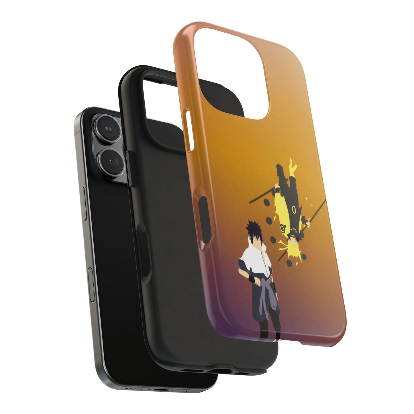 Naruto and Sasuke iPhone Cases