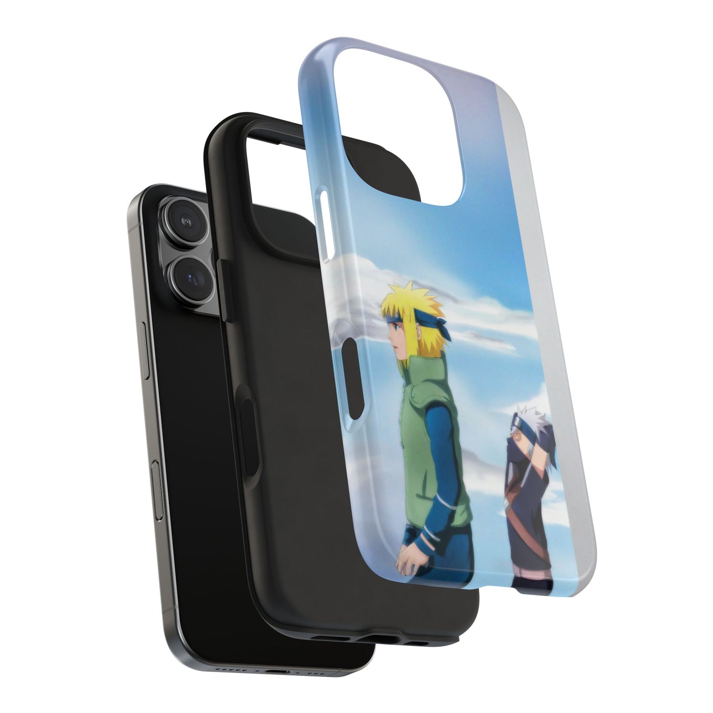 Obito Uchiha Kakashi Hatake Hokage Anime Naruto iPhone Cases