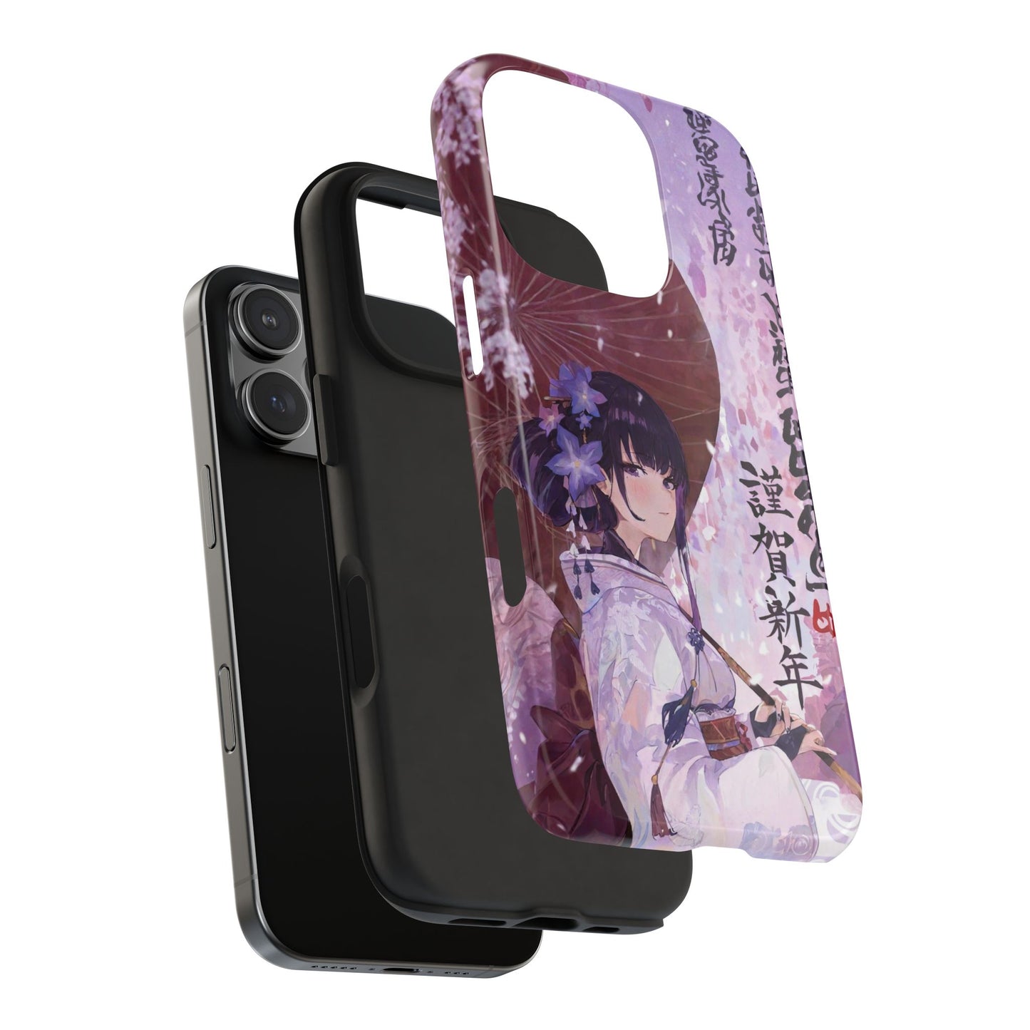 Raiden Shogun iPhone Cases