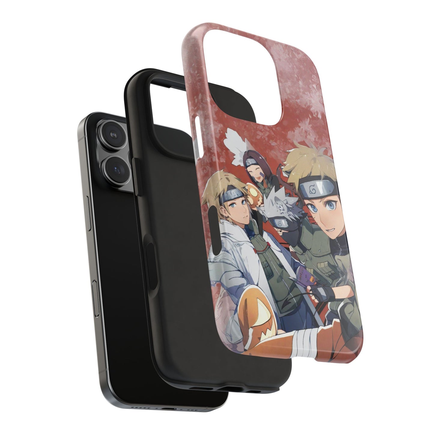 Pumpkin Halloween Rin Nohara Kakashi Hatake Minato Namikaze Naruto Uzumaki Anime Naruto Anime Halloween iPhone Cases
