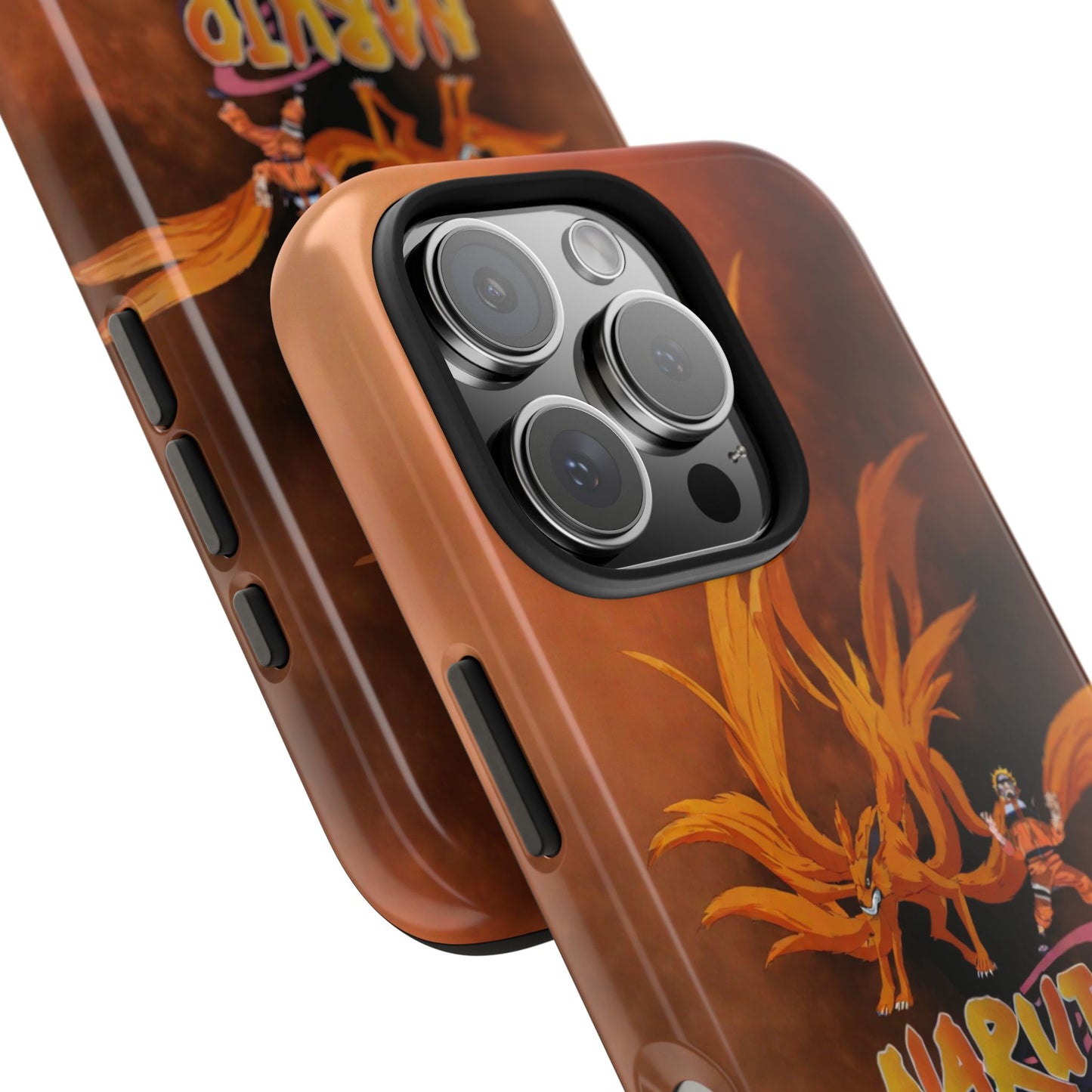 Naruto with 9 tails iPhone Cases