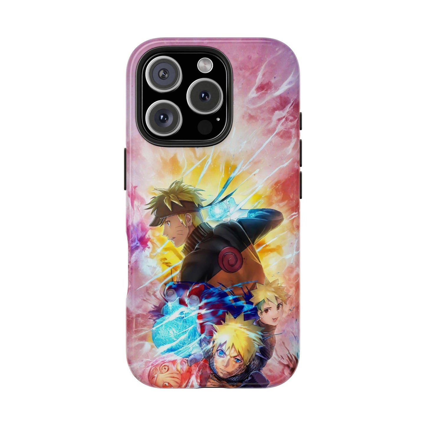 Chidori Rasengan Sasuke Uchiha Naruto Uzumaki Anime Naruto iPhone Cases