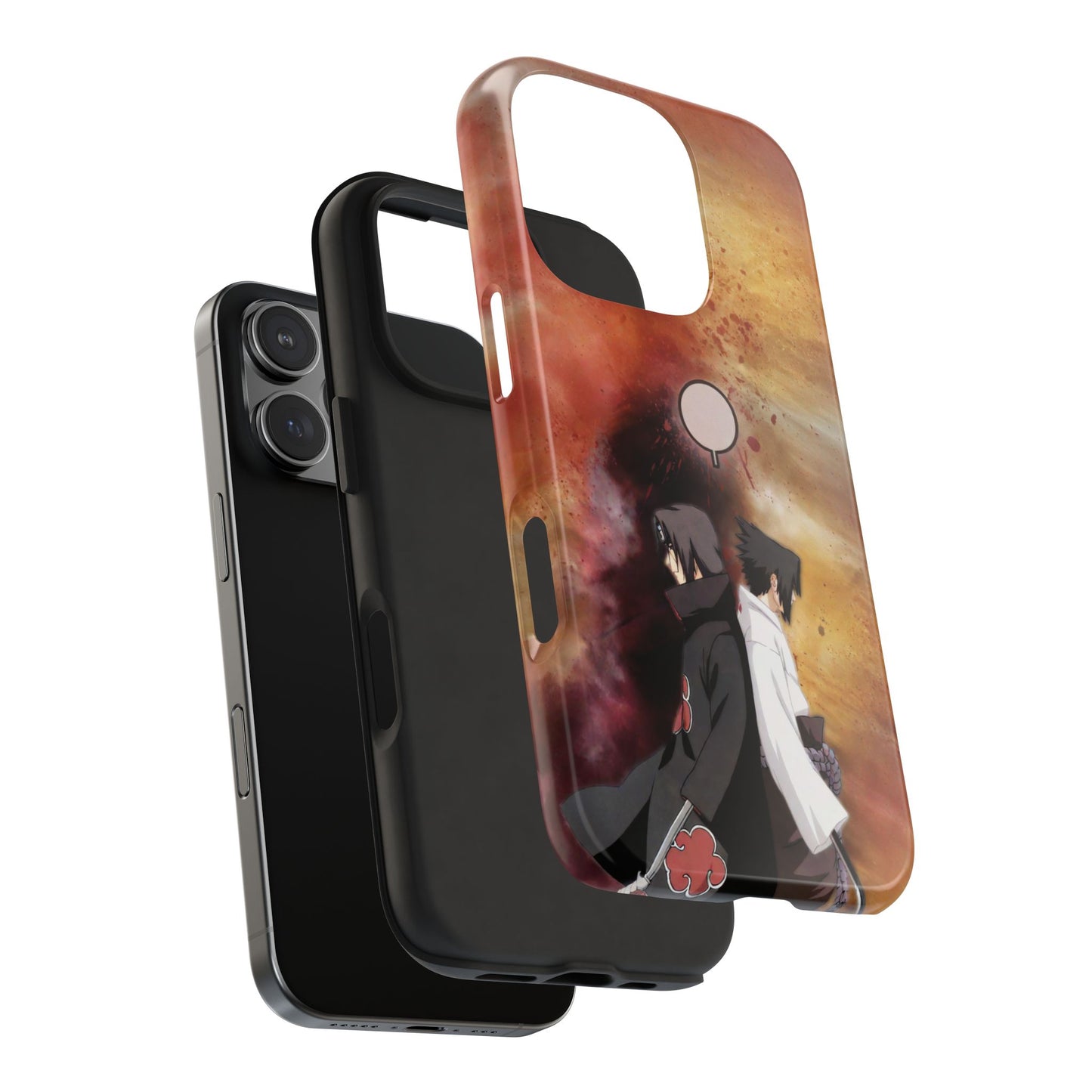 Itachi Uchiha Sasuke Uchiha Anime Naruto iPhone Cases