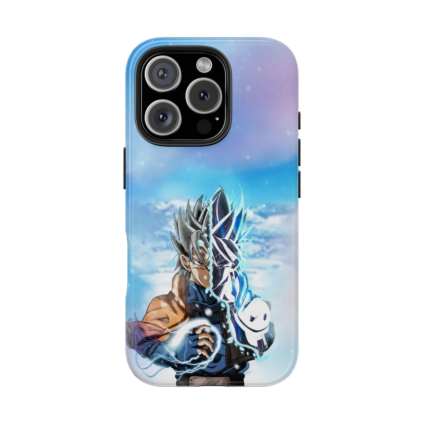 Kakashi Hatake Goku Naruto Dragon Ball Super Ultra Instinct (Dragon Ball) Anime Crossover iPhone Cases