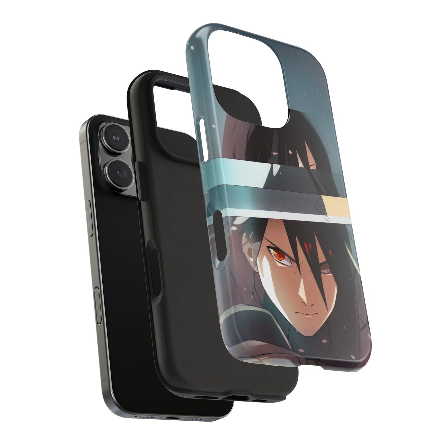 Rinnegan Sharingan Sasuke Uchiha Anime Naruto iPhone Cases