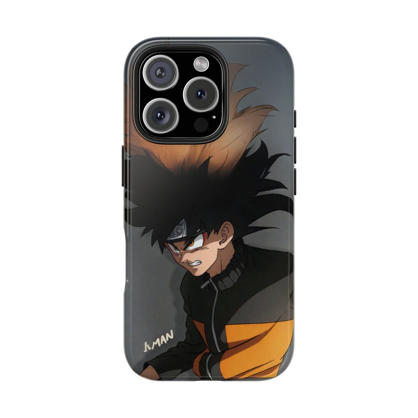 Naruto Goku Anime Crossover iPhone Cases