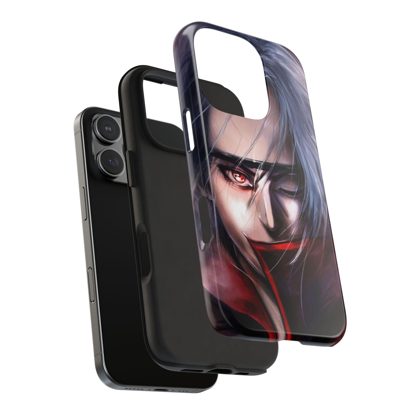 Akatsuki Sharingan Itachi Uchiha Anime Naruto iPhone Cases