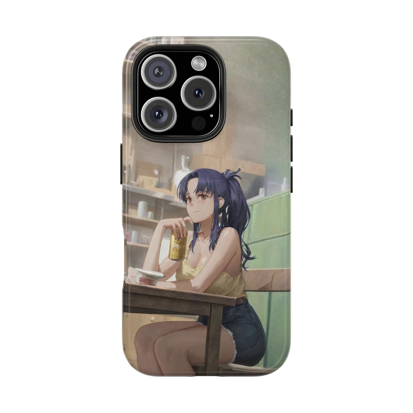 Katsuragi Misato iPhone Cases