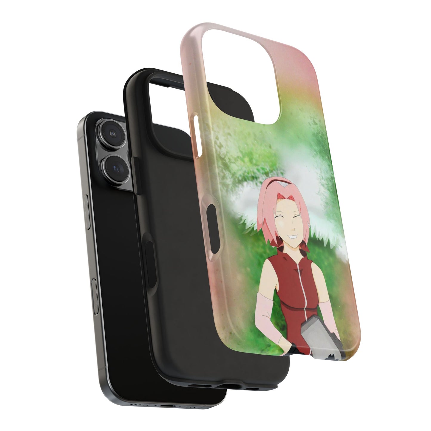 Sakura Haruno Sasuke Uchiha Anime Naruto iPhone Cases