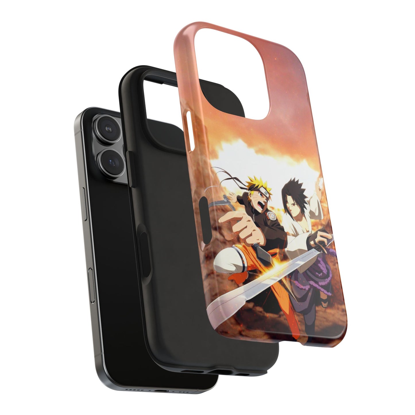 Sasuke Uchiha Naruto Uzumaki Anime Naruto iPhone Cases
