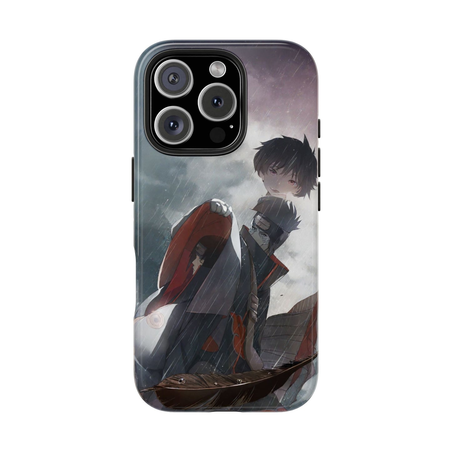 Akatsuki Kisame Hoshigaki Itachi Uchiha Anime Naruto iPhone Cases