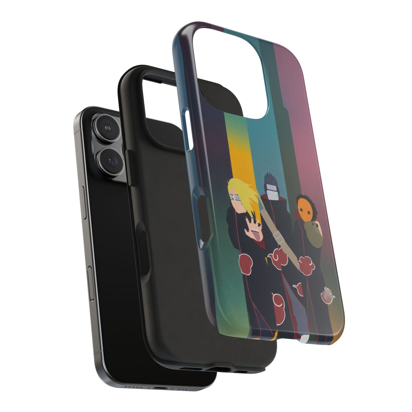 Deidara Kisame Hoshigaki Obito Uchiha Pain Anime Naruto iPhone Cases