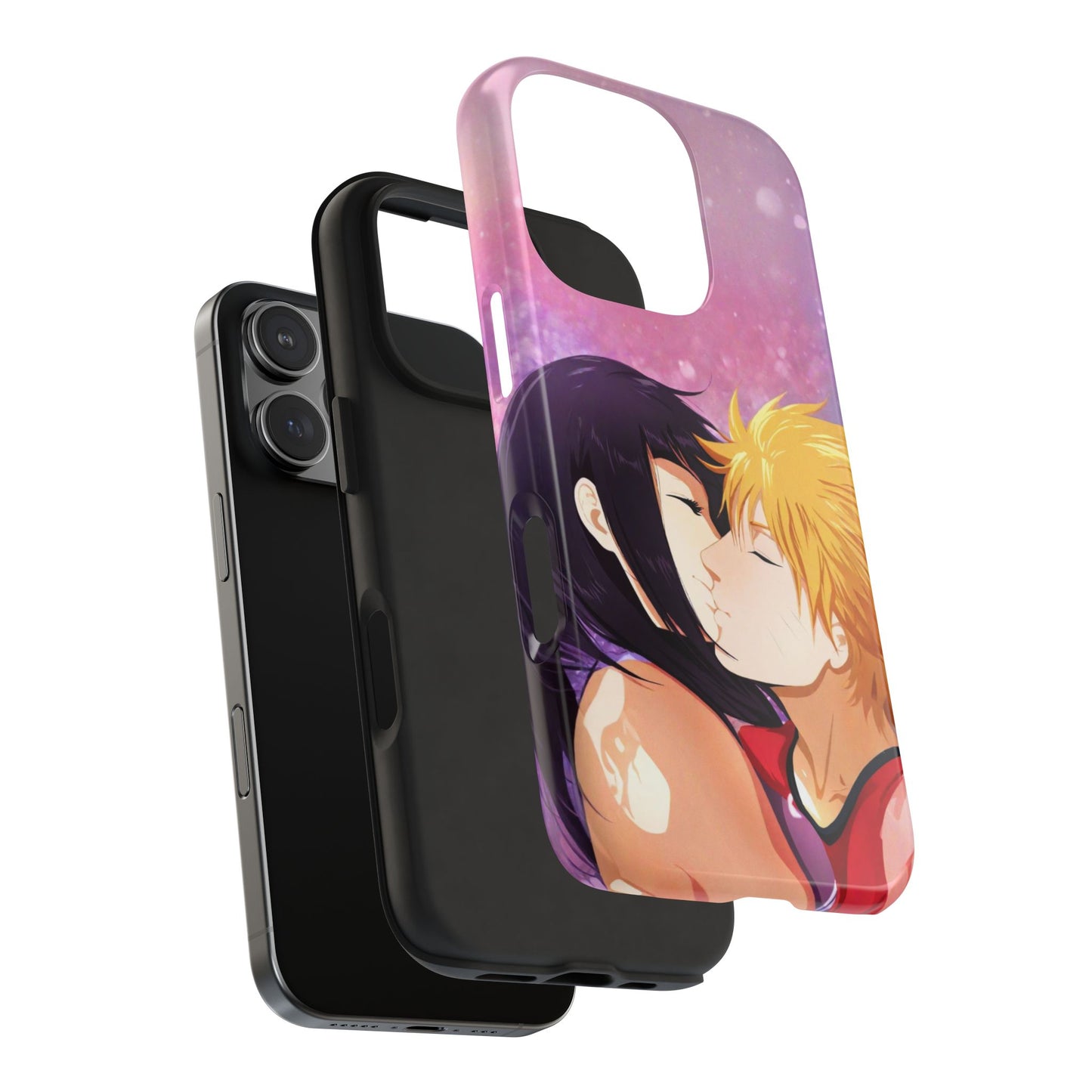 Love Hinata Hyuga Naruto Uzumaki Anime Naruto iPhone Cases