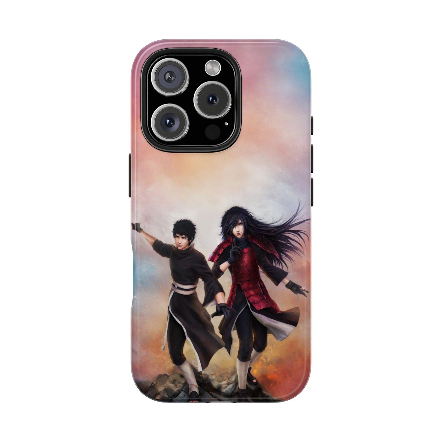 Obito Uchiha Madara Uchiha Anime Naruto iPhone Cases