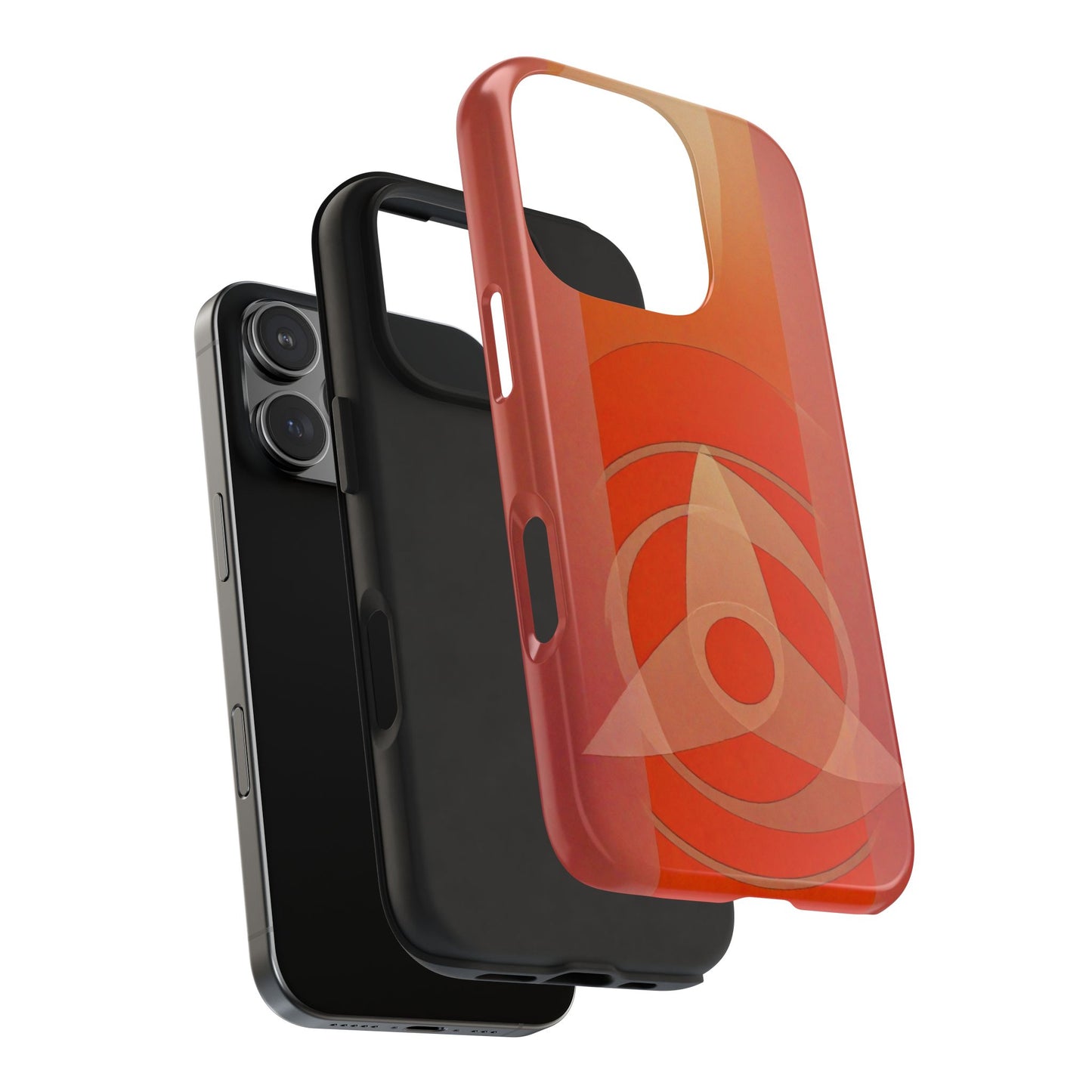 Sharingan Minimalist Mangekyō Sharingan Anime Naruto iPhone Cases