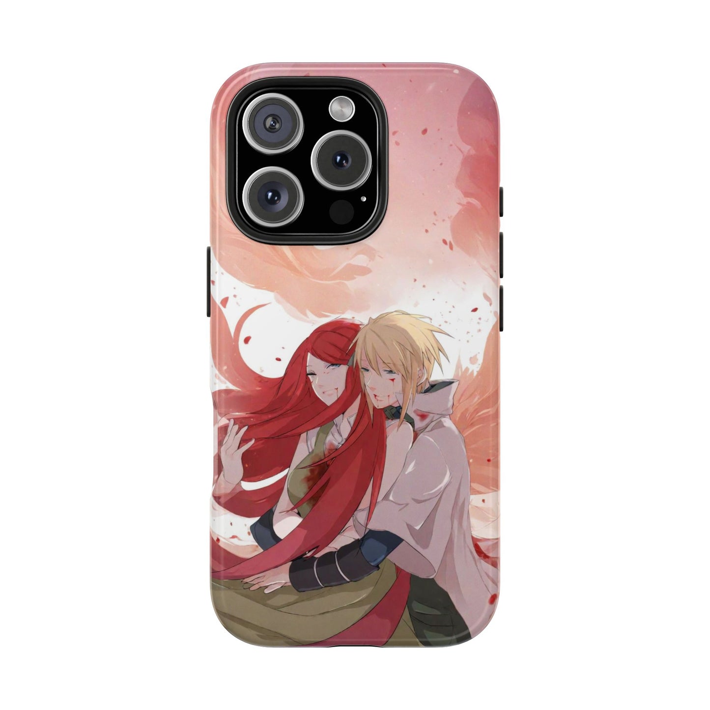 Kushina Uzumaki Minato Namikaze Anime Naruto iPhone Cases