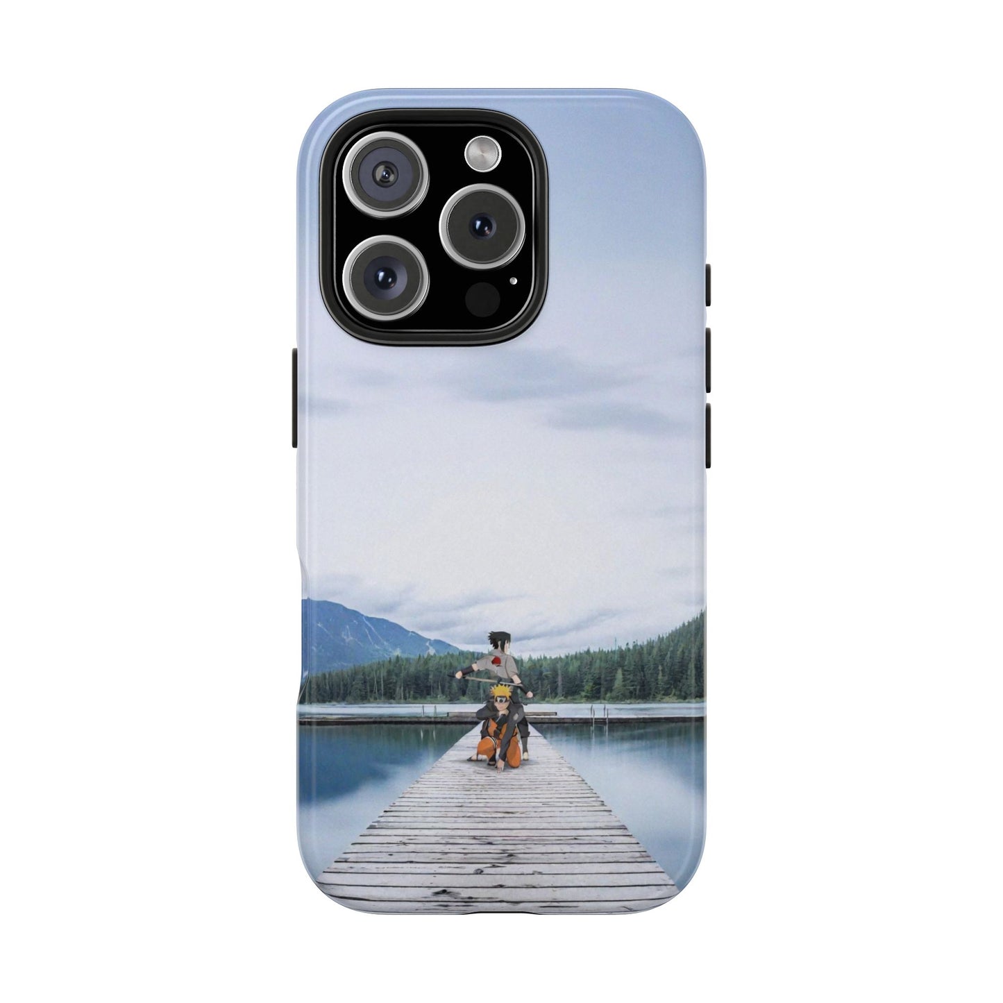 Naruto & Sasuke - Shinobi Standoff iPhone Cases