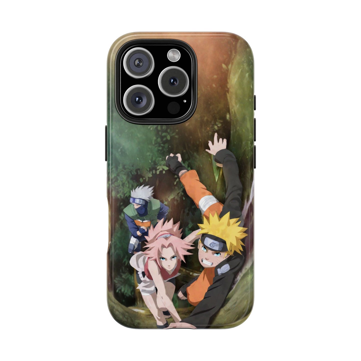 Sakura Haruno Kakashi Hatake Naruto Uzumaki Anime Naruto iPhone Cases