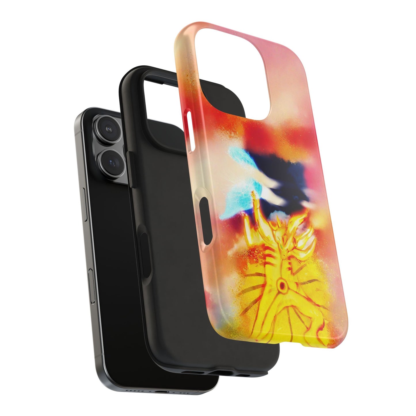 Naruto Uzumaki Kurama Anime Naruto iPhone Cases