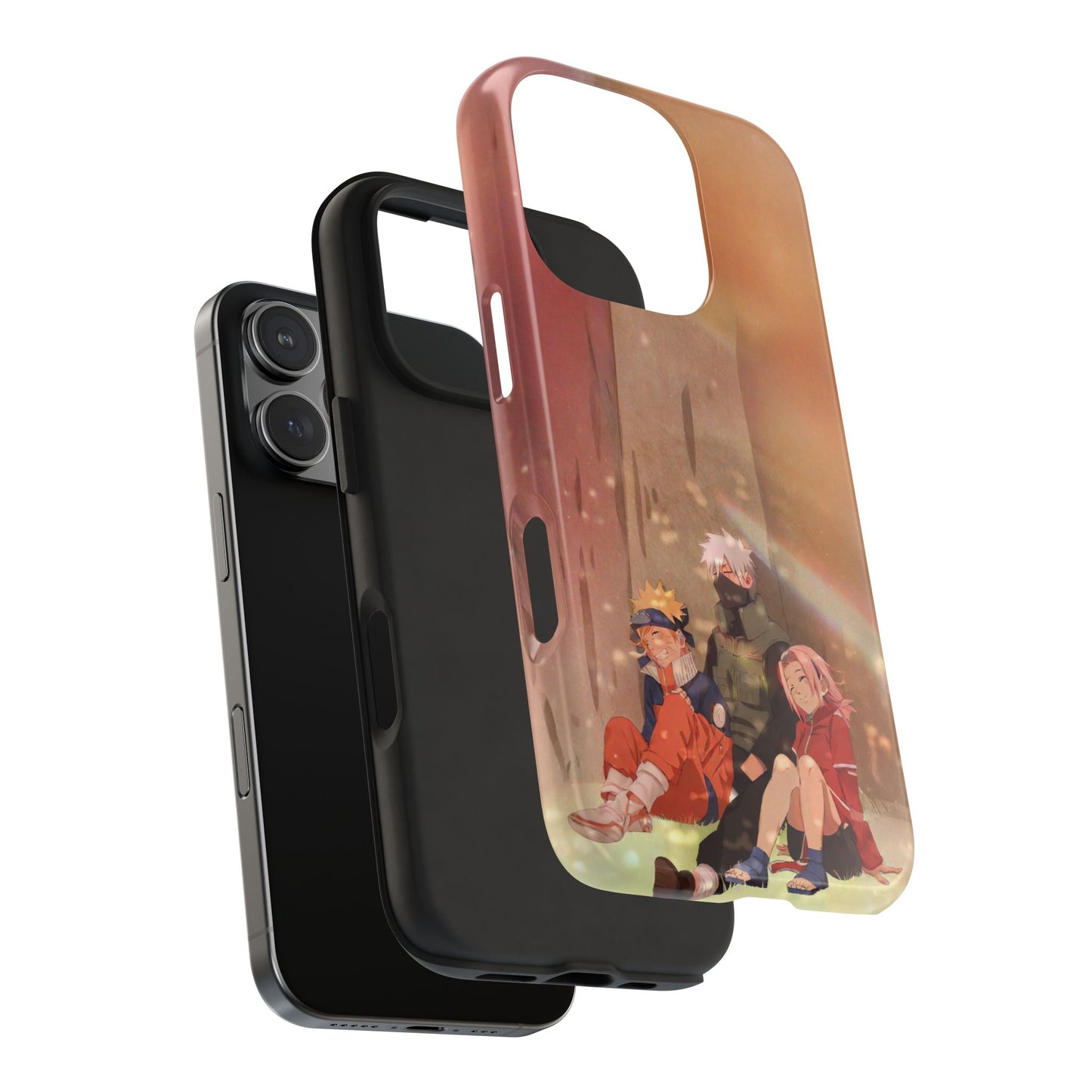 Naruto Uzumaki Sakura Haruno Kakashi Hatake Anime Naruto iPhone Cases