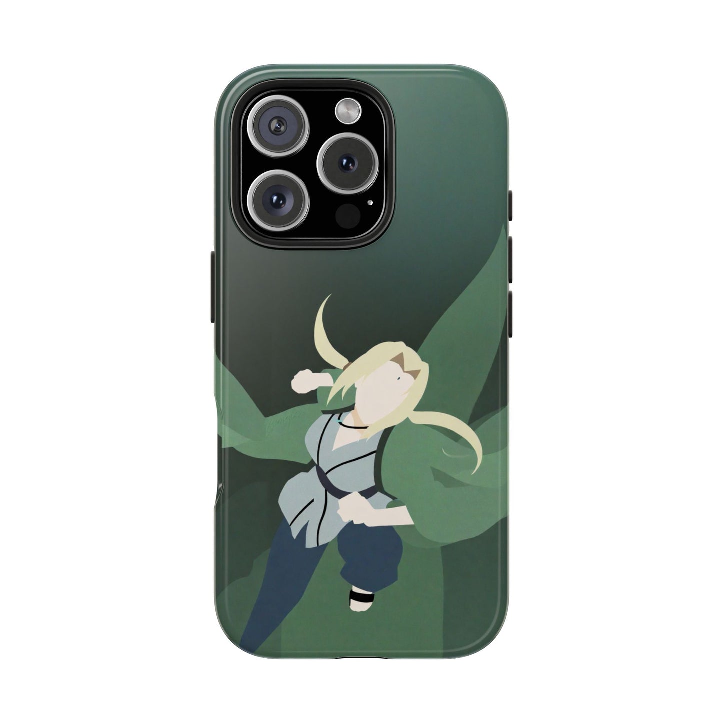 Minimalist Tsunade Anime Naruto iPhone Cases