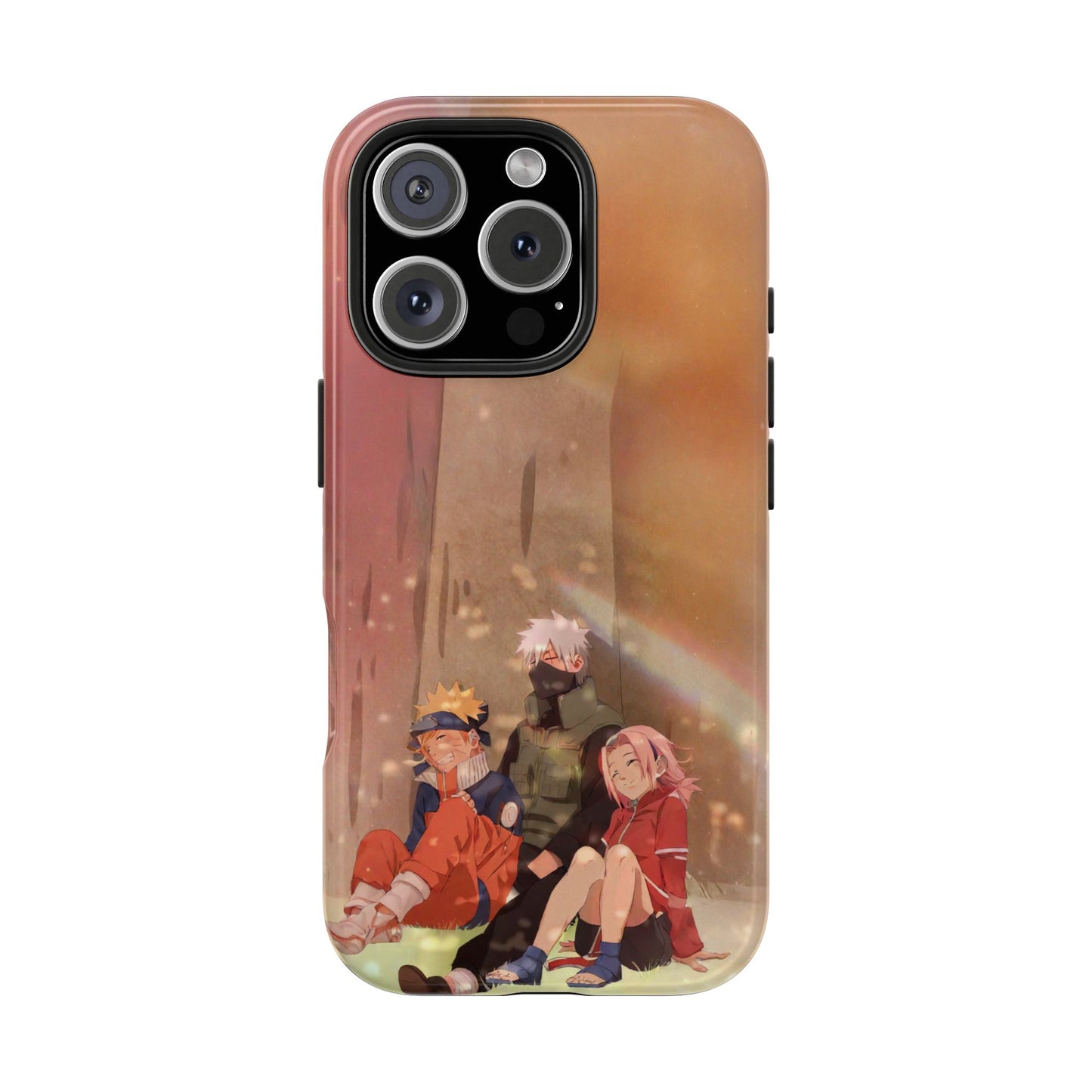 Naruto Uzumaki Sakura Haruno Kakashi Hatake Anime Naruto iPhone Cases