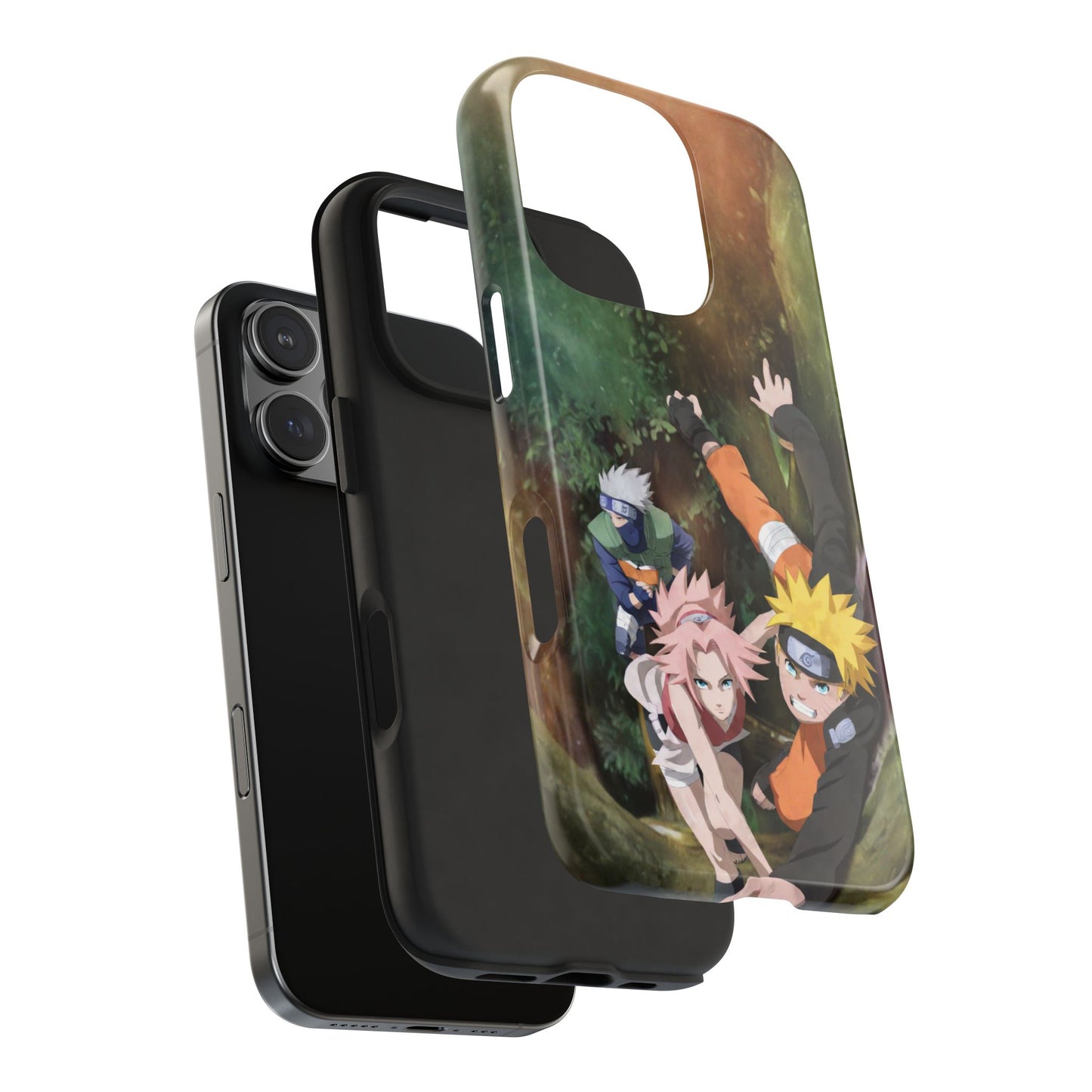 Sakura Haruno Kakashi Hatake Naruto Uzumaki Anime Naruto iPhone Cases