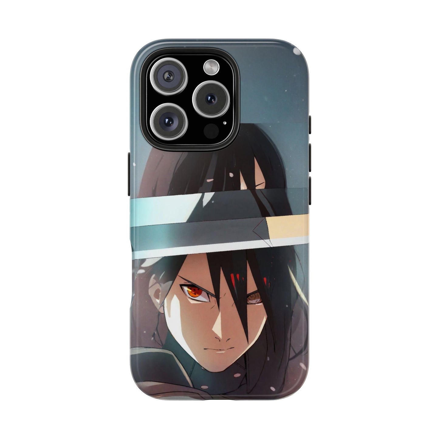 Rinnegan Sharingan Sasuke Uchiha Anime Naruto iPhone Cases