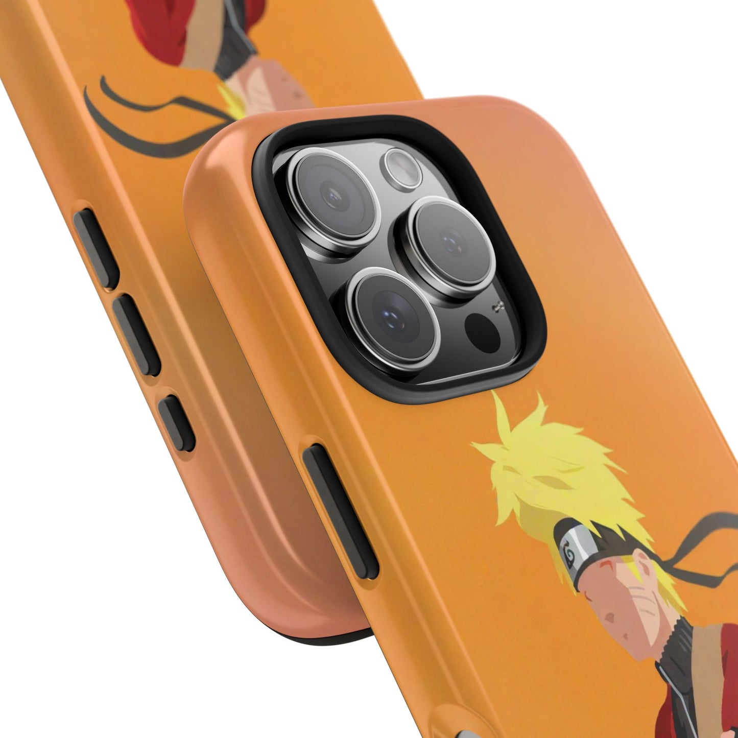 Minimalist Hokage Ninja Warrior Naruto Uzumaki Anime Naruto iPhone Cases