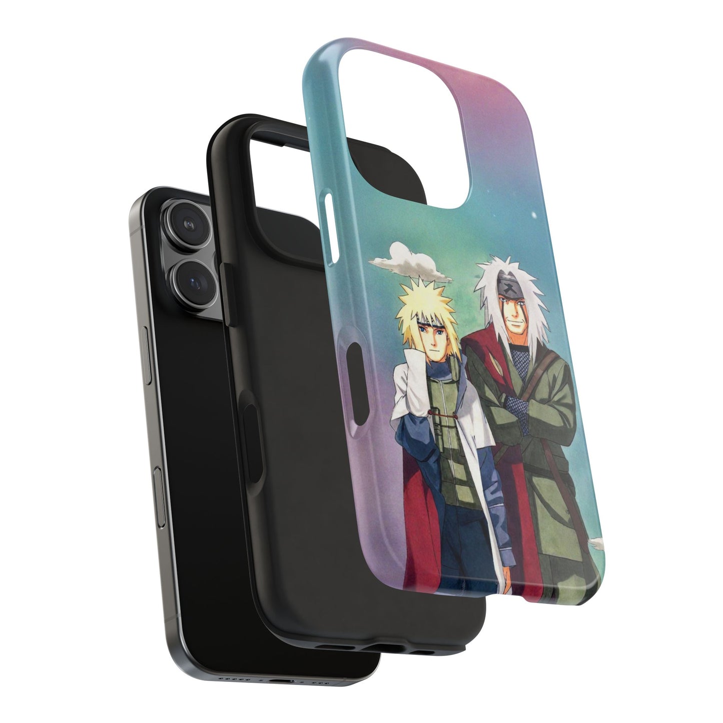 Minato Namikaze Jiraiya Anime Naruto iPhone Cases