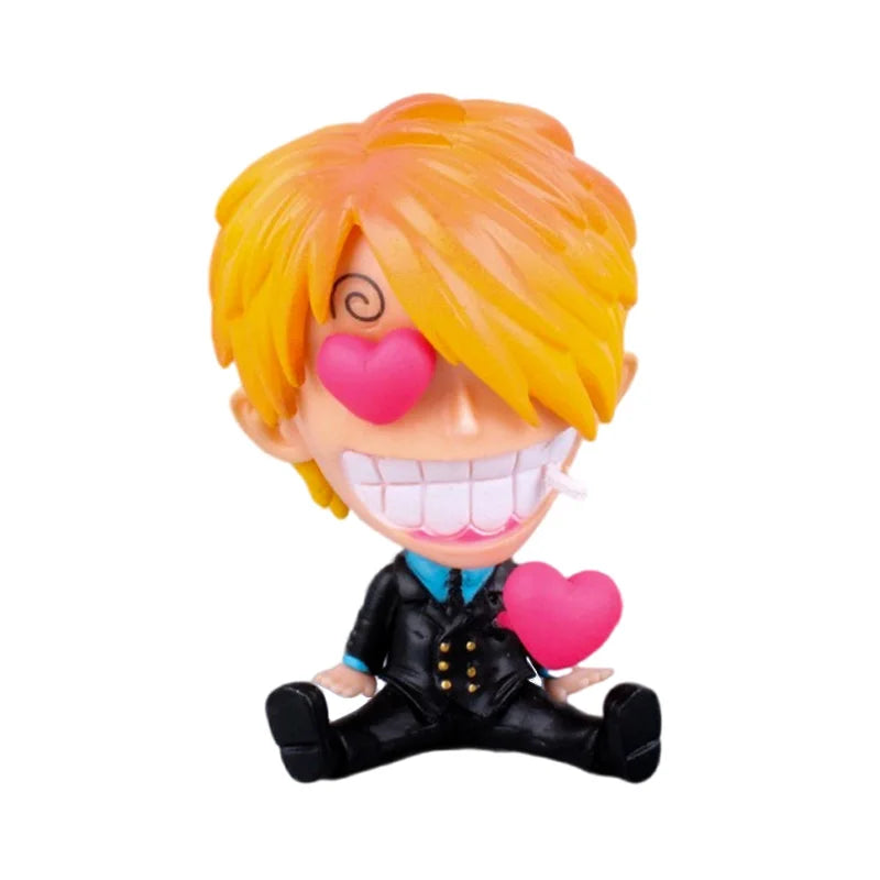 Anime One Piece Sanji Figure Q-version