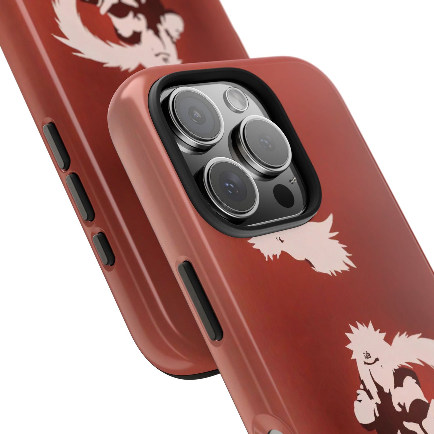 Red Jiraiya Anime Naruto Red Anime iPhone Cases