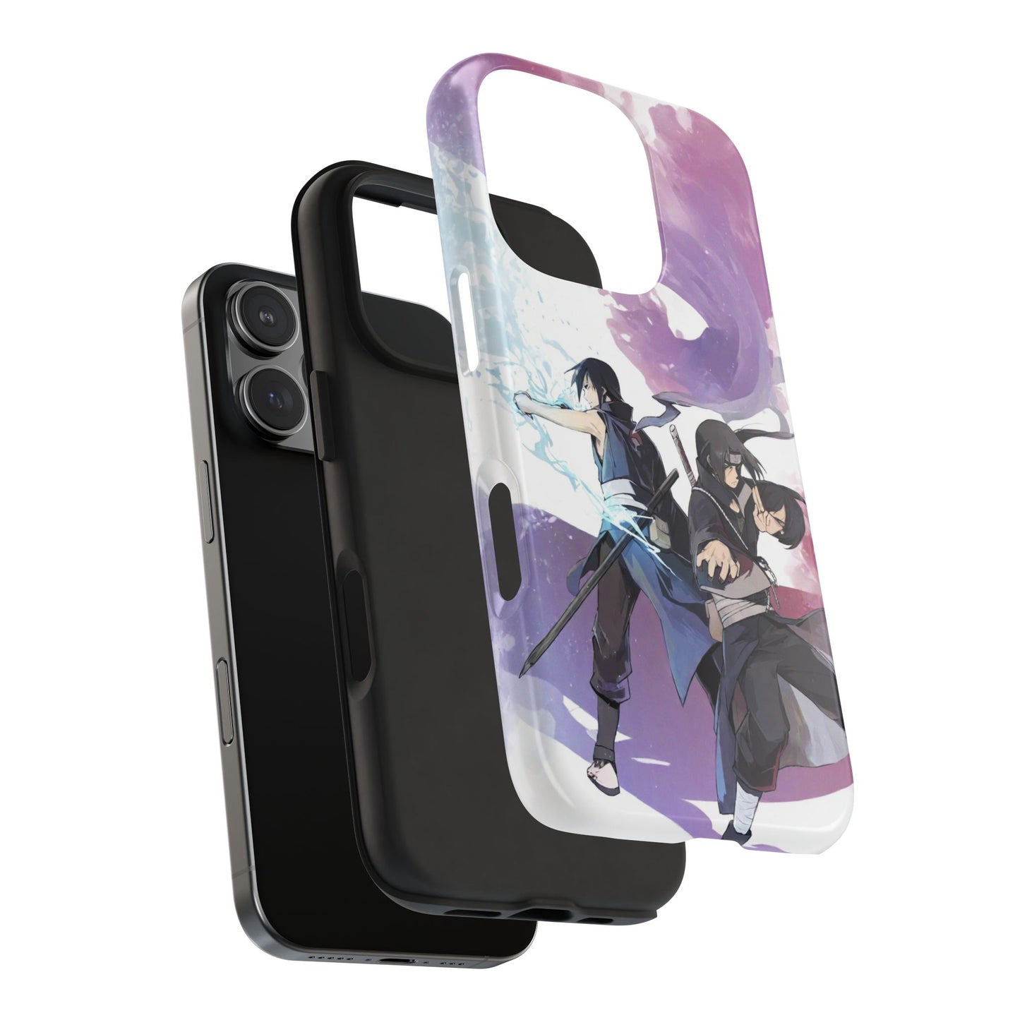 Itachi Uchiha Sasuke Uchiha Anime Naruto iPhone Cases