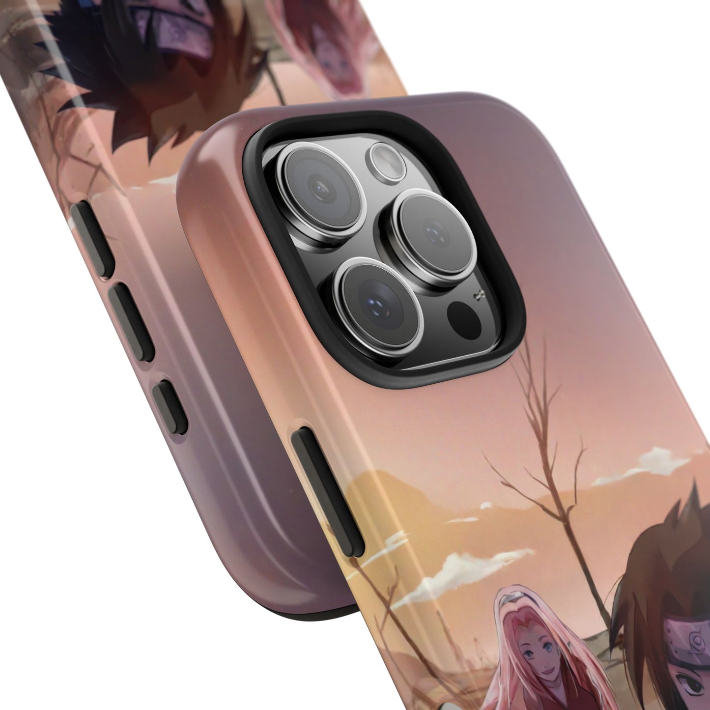 Sakura Haruno Sasuke Uchiha Naruto Uzumaki Anime Naruto iPhone Cases