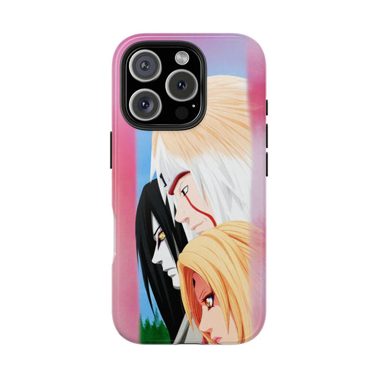 Orochimaru Tsunade Jiraiya Anime Naruto iPhone Cases