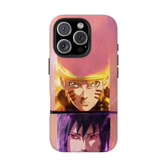 Sasuke Uchiha Naruto Uzumaki Anime Naruto iPhone Cases