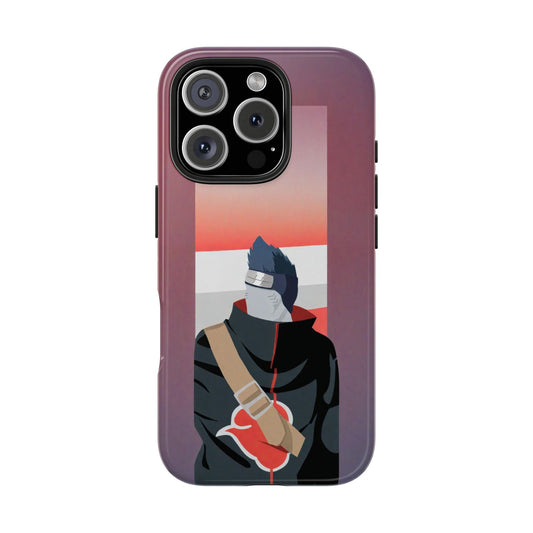 Minimalist Akatsuki Kisame Hoshigaki Uchiha Clan Anime Naruto iPhone Cases