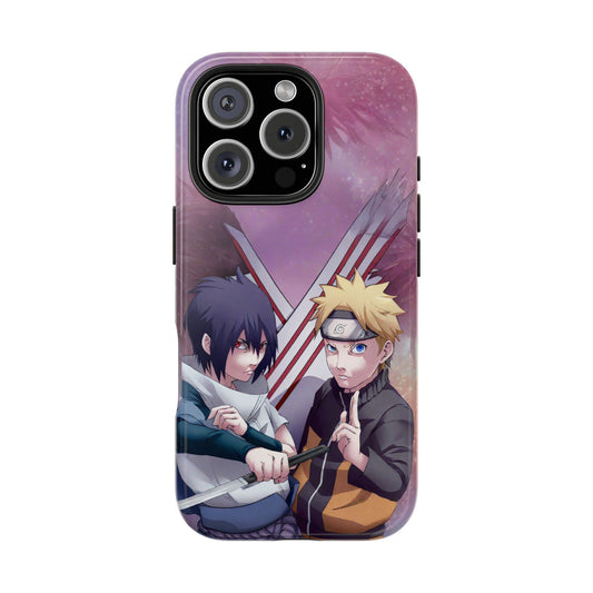 Sasuke Uchiha Naruto Uzumaki Anime Naruto iPhone Cases
