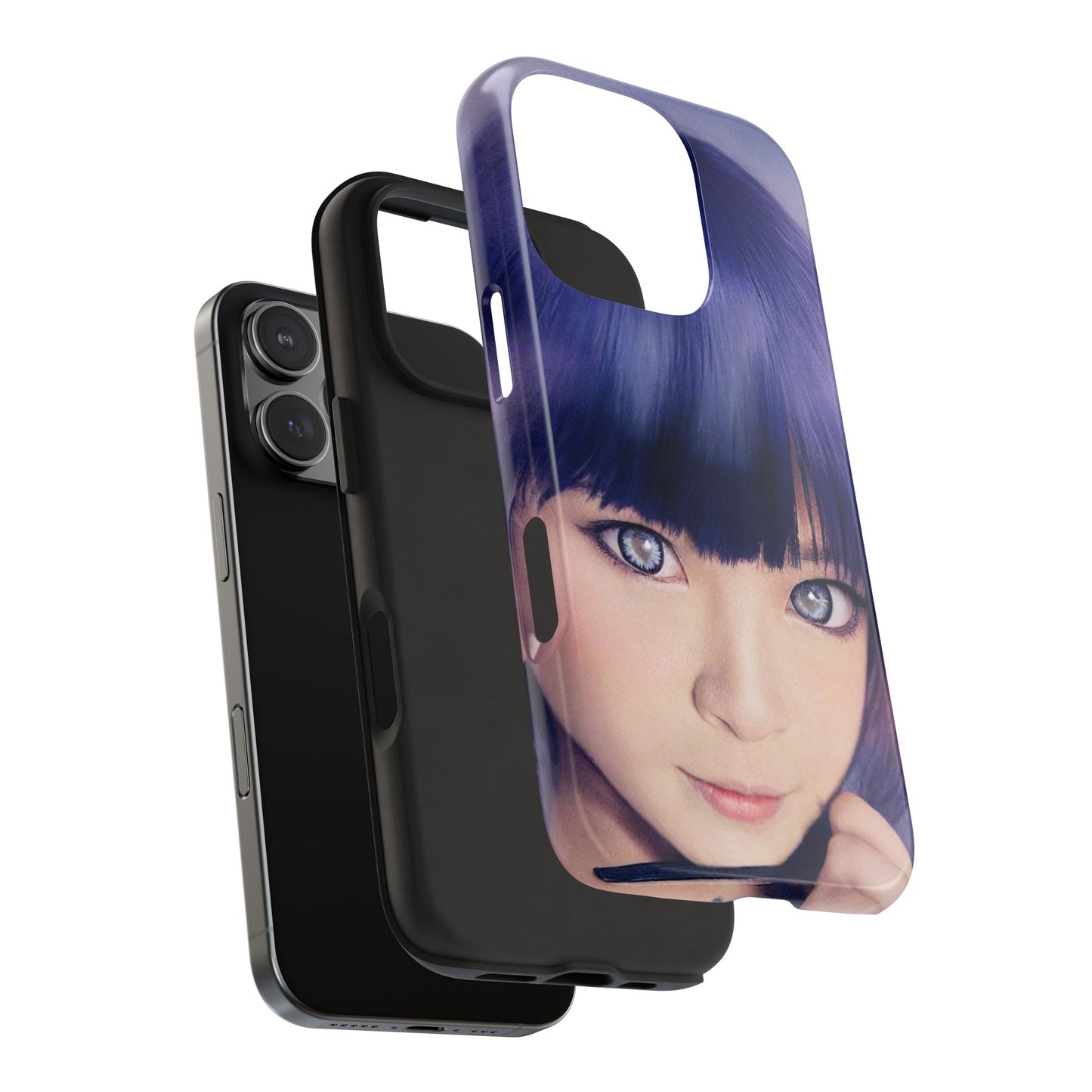 Naruto Hinata Hyuga Woman Cosplay iPhone Cases