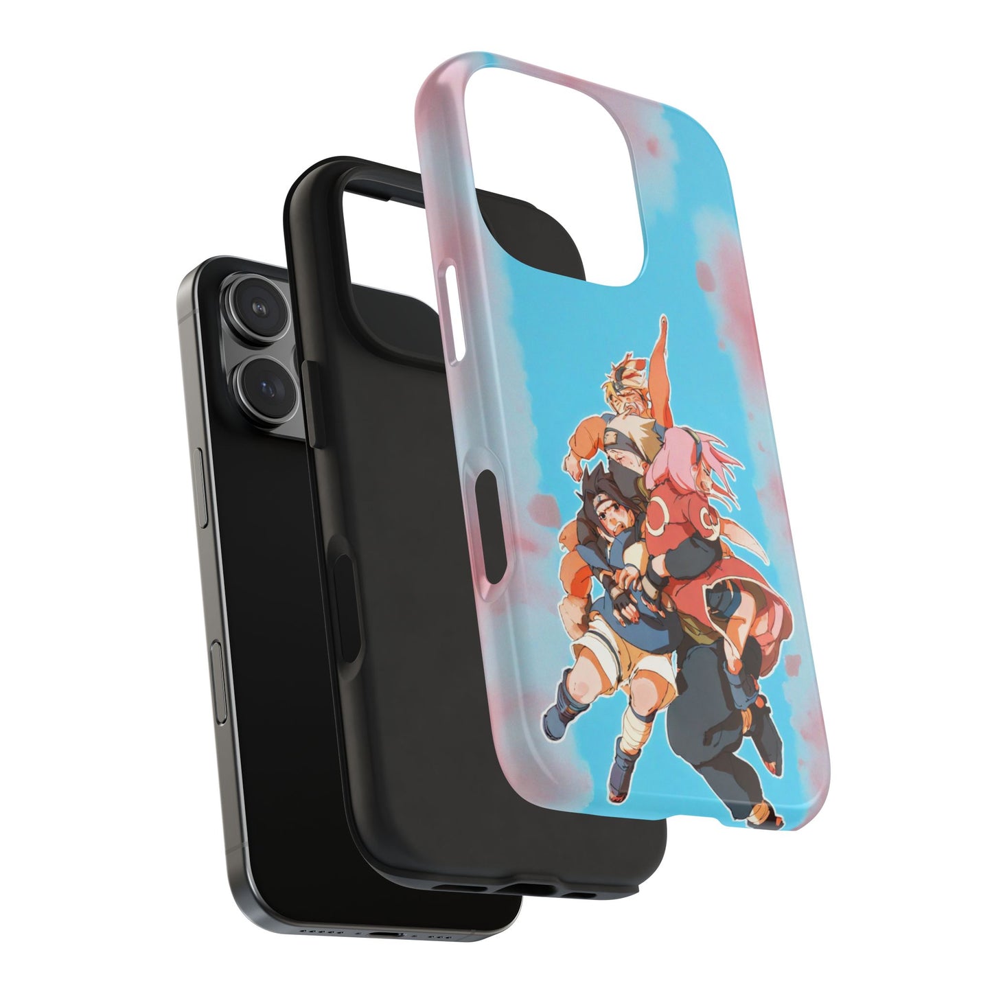 Naruto Uzumaki Sakura Haruno Sasuke Uchiha Kakashi Hatake Anime Naruto iPhone Cases